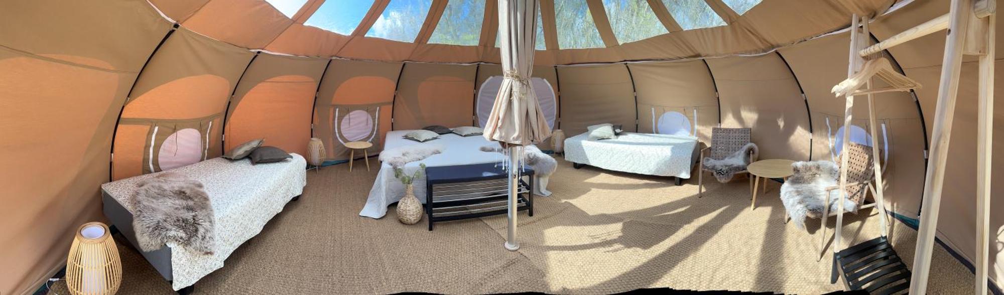 Romantik Luxus Glamping 2 Idestrup Exterior foto